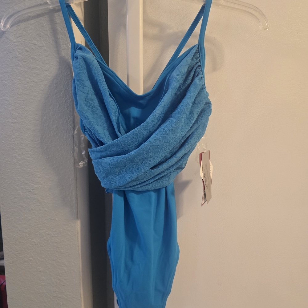 Capezio Blue Dance Leotard